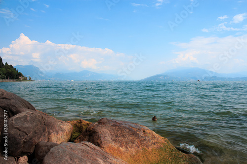 Vista sul lago di Garda