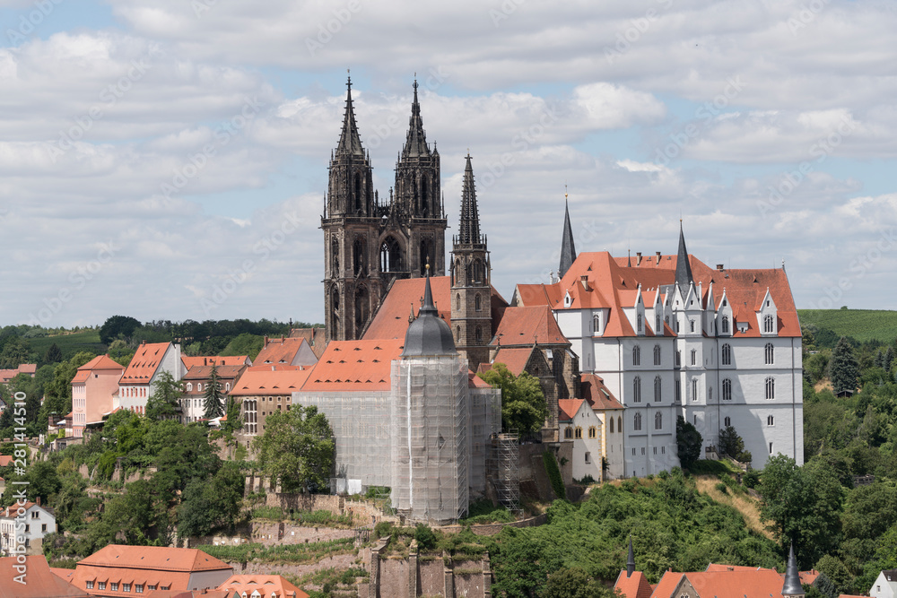 Fototapeta premium Meissen, Stadtansicht