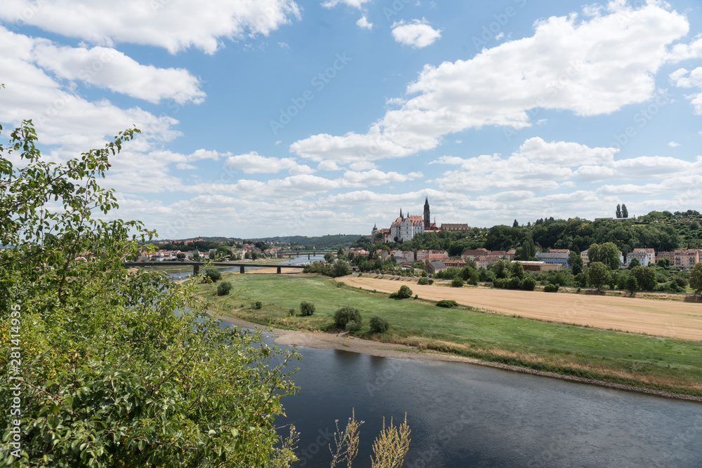 Obraz premium Meissen, Stadtansicht