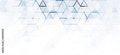 Abstract tech background. Futuristic technology interface