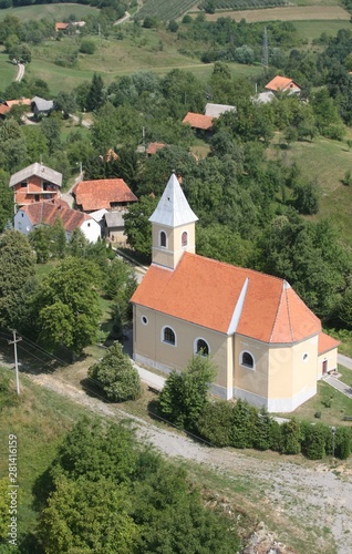 Church of Our Lady of Lourdes and St. Joseph in the Barilovicki Leskovac, Croatia