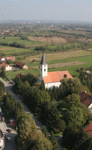 Parish church of the Saint Maximilian in Posavski Bregi  Croatia