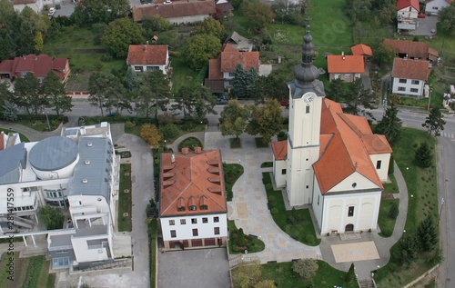 Church of the Assumption of the Virgin Mary in Klostar Ivanic, Croatia photo