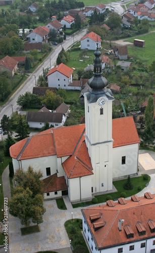 Church of the Assumption of the Virgin Mary in Klostar Ivanic, Croatia photo