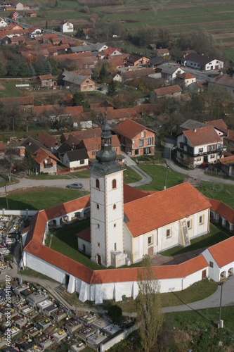 Church of the Three Kings in Komin, Croatia