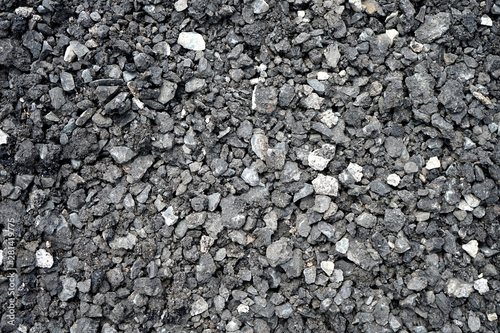 Stone mixed soil is used to repair roads. Stone mixed soil is used to repair roads.
