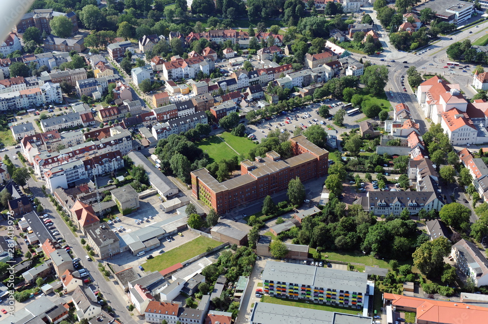 Greifswald, östliche Altstadt und Anschlußgebiete 2014