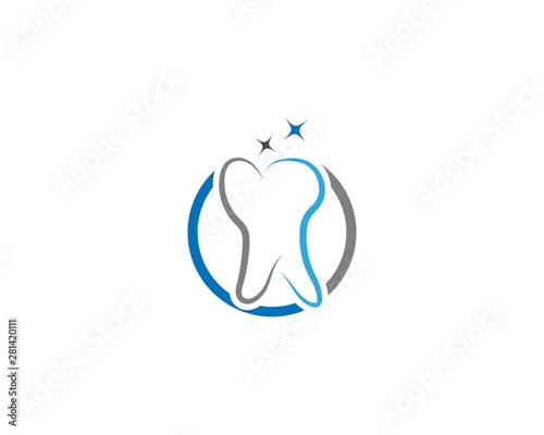  Dental logo Template vector illustration icon design
