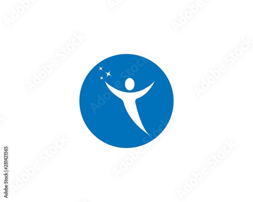 people logo vector template