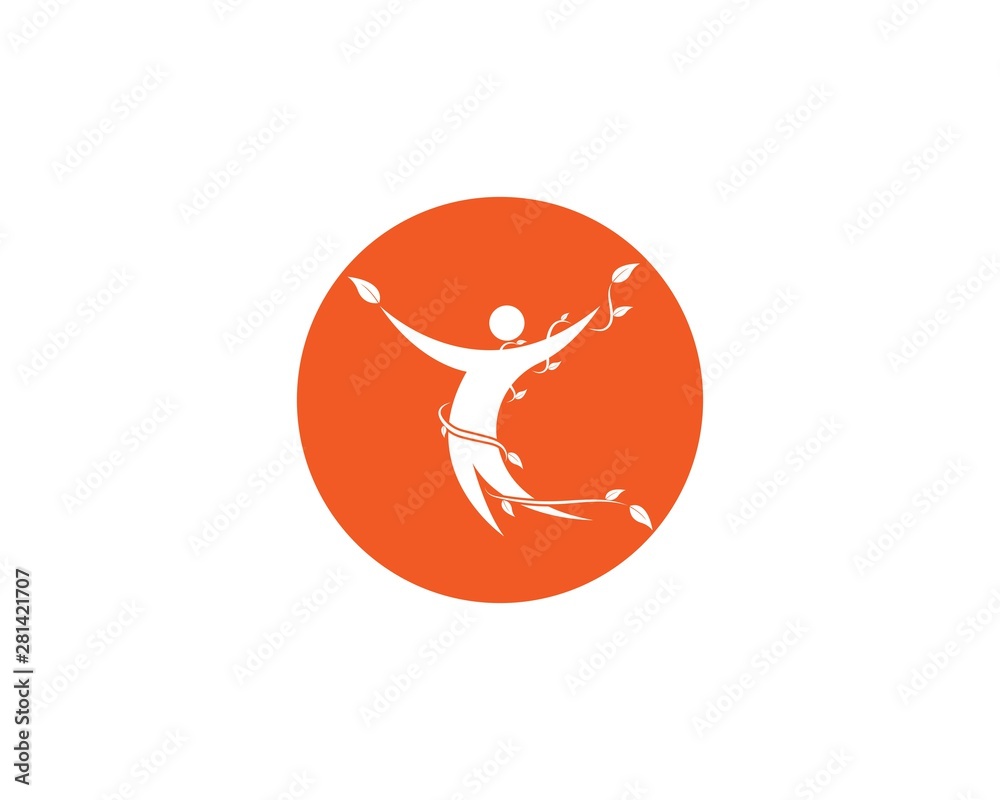 people logo vector template people logo vector template
