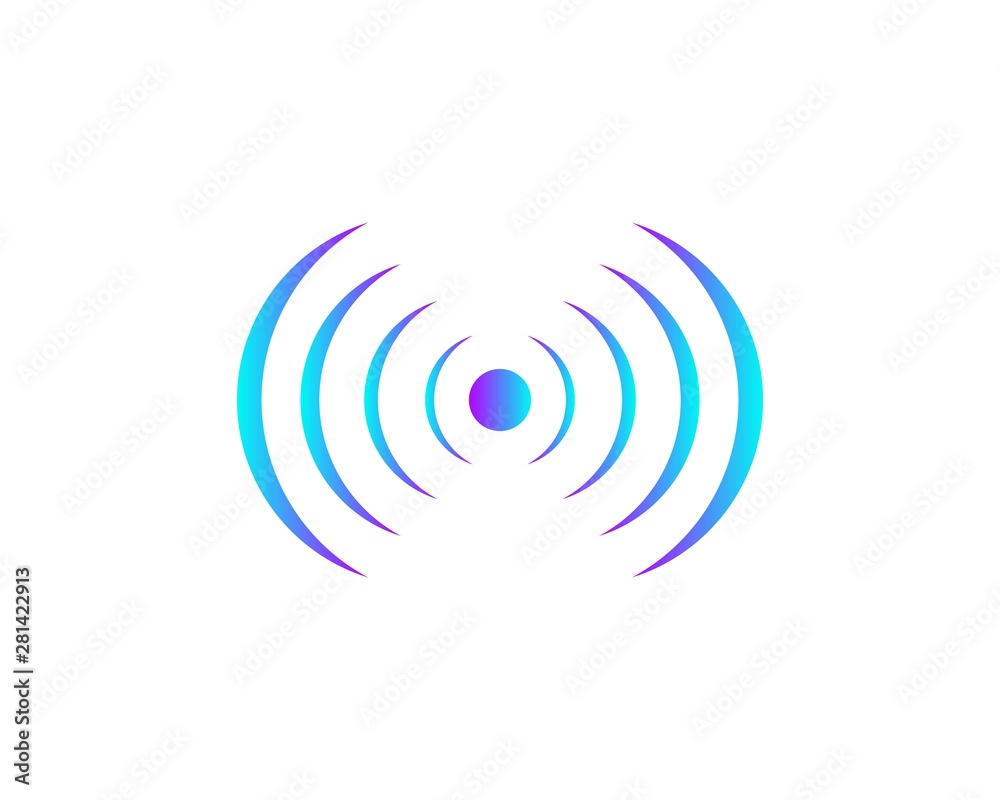sound wave ilustration logo vector icon template sound wave ilustration logo vector icon template