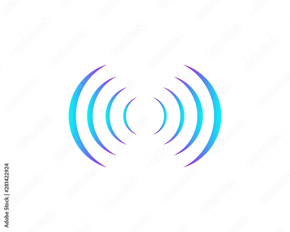 sound wave ilustration logo vector icon template sound wave ilustration logo vector icon template