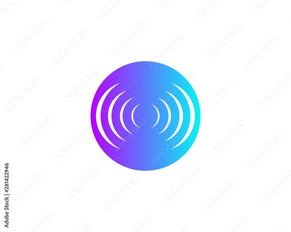sound wave ilustration logo vector icon template sound wave ilustration logo vector icon template