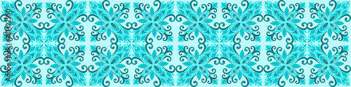 Azulejos Tile Vector Seamless Pattern © Lissabet