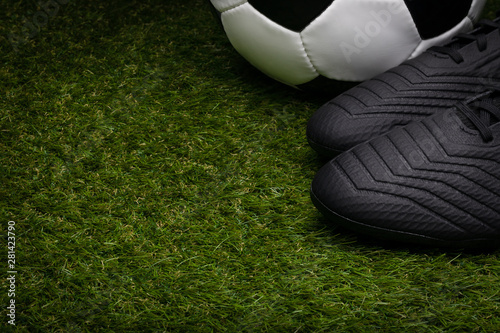 Принти на полотні Football Boots and Football