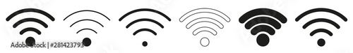 Wireless | Internet Connection | Signal Icon | Variations