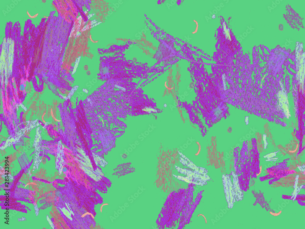 Cute Crayon Texture.
