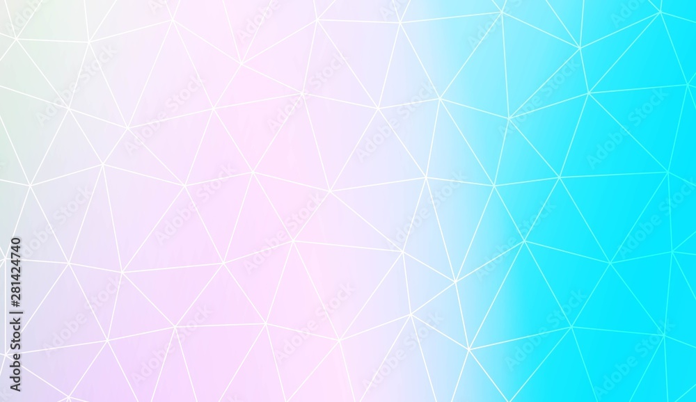 Pattern with abstract line in polygonal pattern with triangles style. For modern interior design, fashion print. Vector illustration. Creative gradient color.