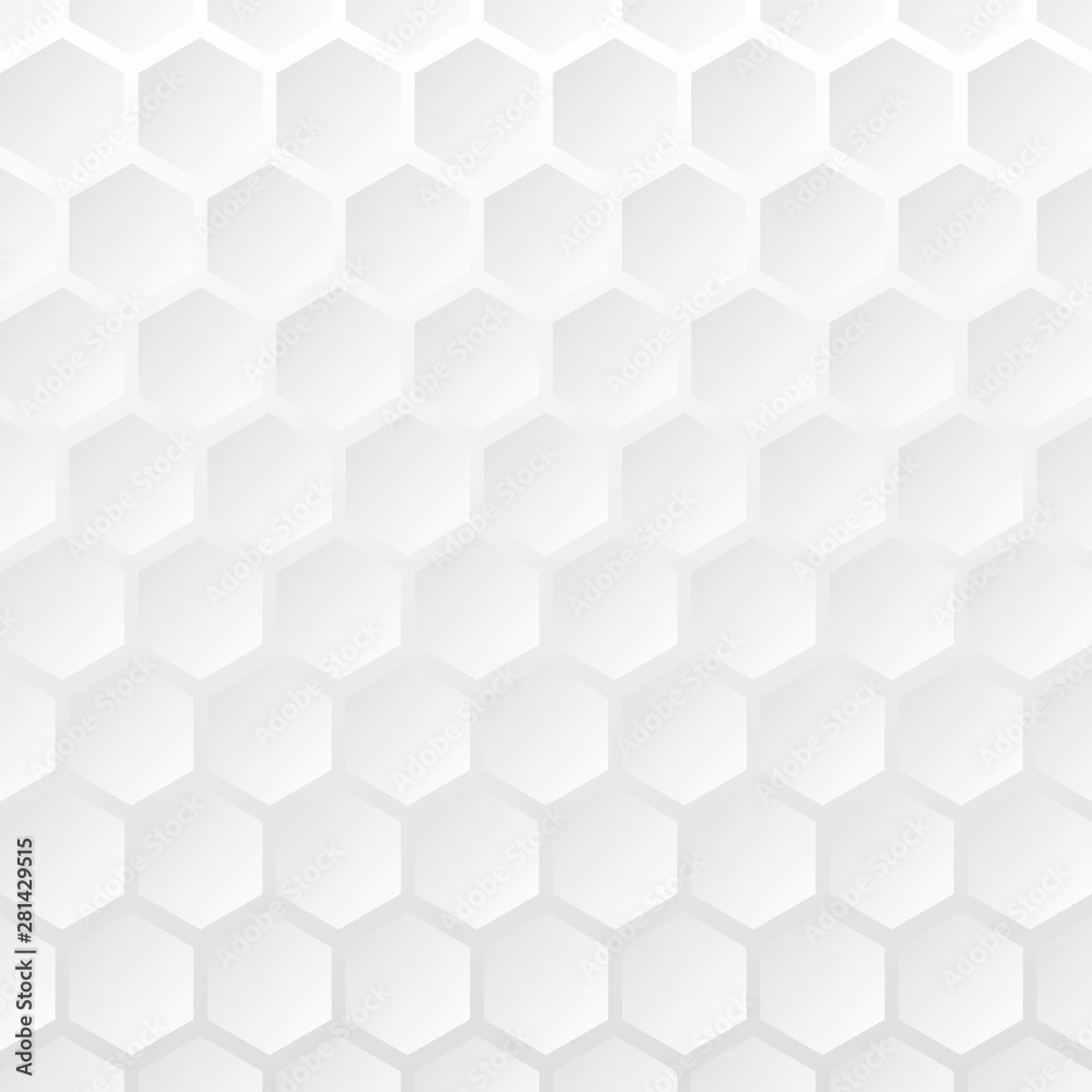 Background of hexagons in gray gradient. Vector illustration Background of hexagons in gray gradient. Vector illustration