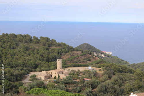 Torre del Mas d’en Pinc, des del Castillo de Begur photo
