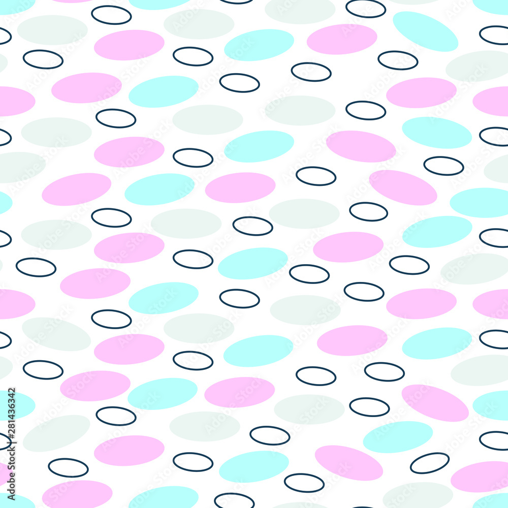 Seamless pattern with multicolor murbbles Seamless pattern with multicolor murbbles