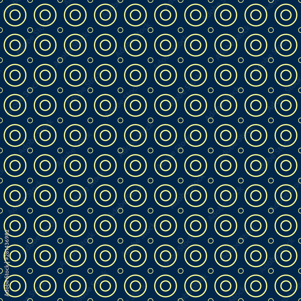 abstract seamless geometric pattern background. Repeating circles. Vector illustration