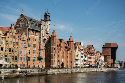 travel photo of old gdansk city, europ architecture  © serejkakovalev