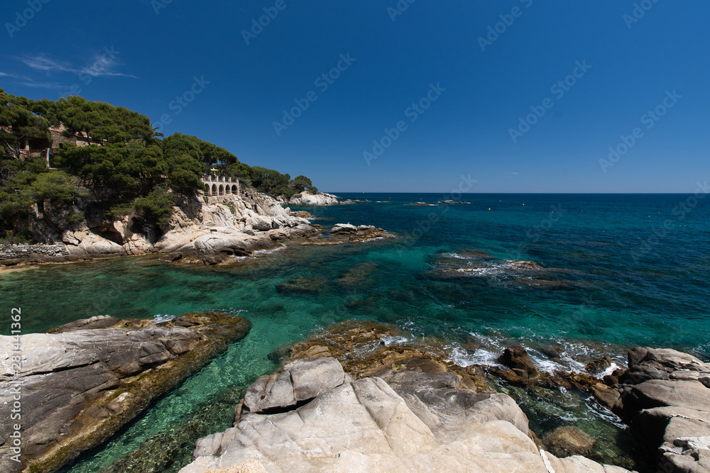 Bay on the Mediterranean coast