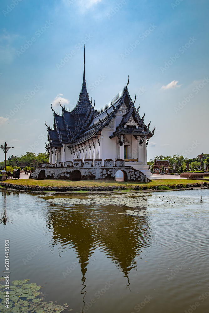 Temple in Ancient City, Bangkok, Thailand Temple in Ancient City, Bangkok, Thailand
