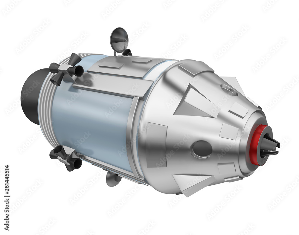 Apollo Command and Service Module Isolated Apollo Command and Service Module Isolated