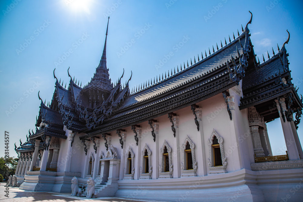 Temple in Ancient City, Bangkok, Thailand Temple in Ancient City, Bangkok, Thailand