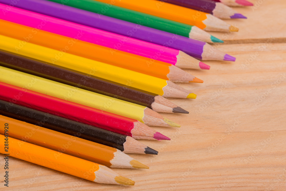 Obraz premium colorful pencils