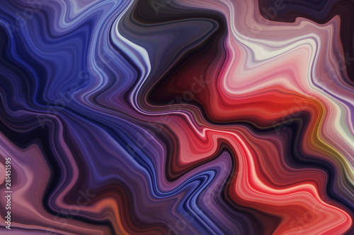  Abstract gradient artwork. Colorful liquid marble style background. Fluid inks creative texture.