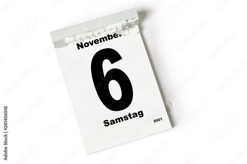 6. November 2021 6. November 2021