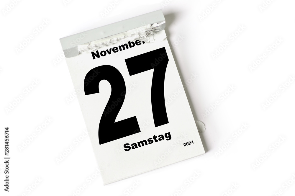 27. November 2021 27. November 2021