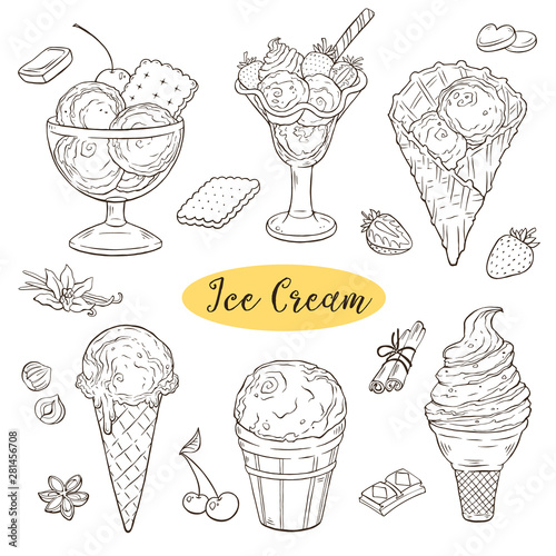 Ice cream collection