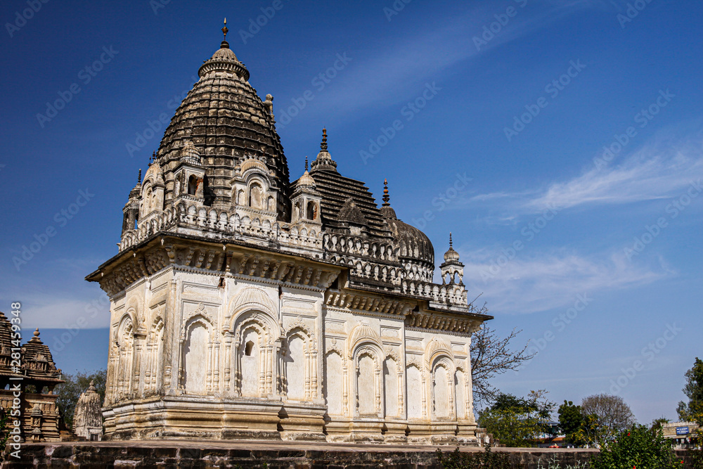 Ancient Hindu temple, Khajuraho, India