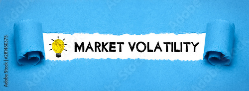 Obraz na płótnie Market volatility