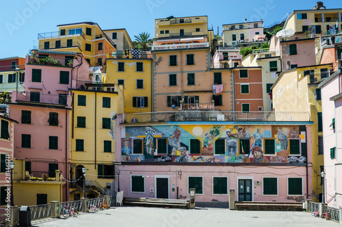 Cinque Terre - Picturesque fishermen villages in the province of La Spezia, Liguria, Italy 