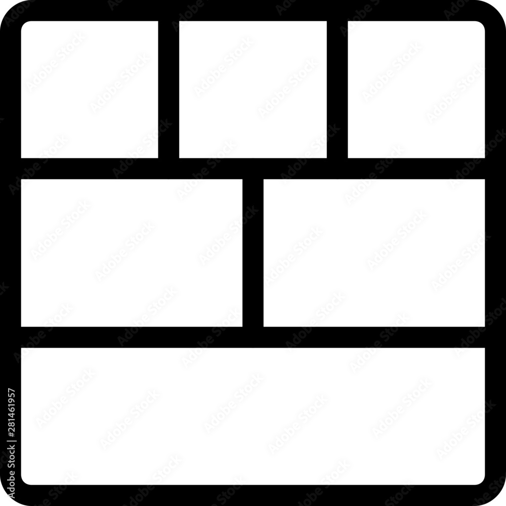 Bottom bar and upper tile section bar Bottom bar and upper tile section bar