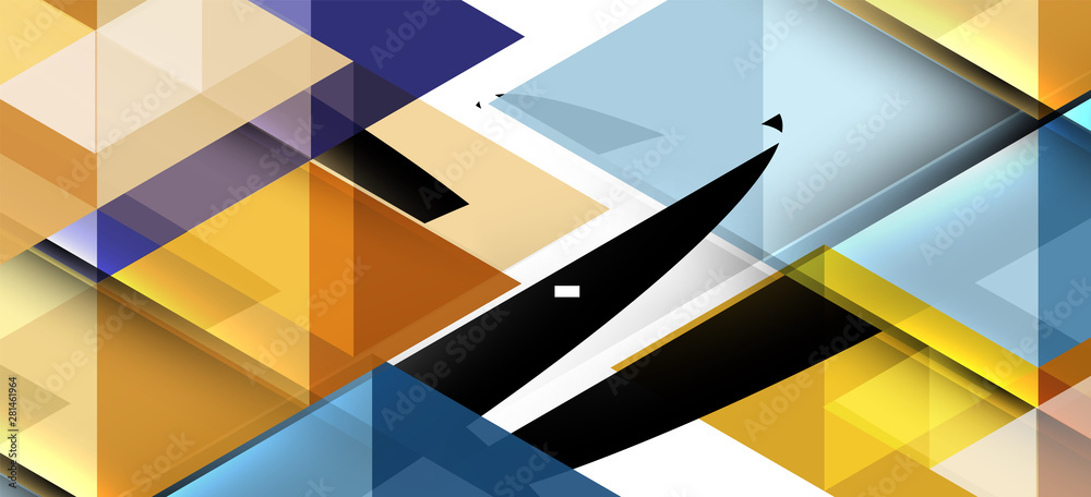 Abstract concept triangle graphic element. Technology background. Banner, poster template Abstract concept triangle graphic element. Technology background. Banner, poster template
