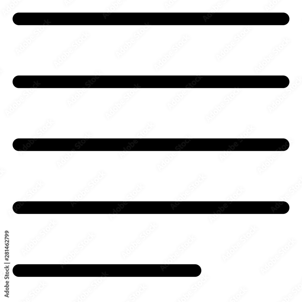 Justify left alignment paragraph-setting text layout-position format Justify left alignment paragraph-setting text layout-position format