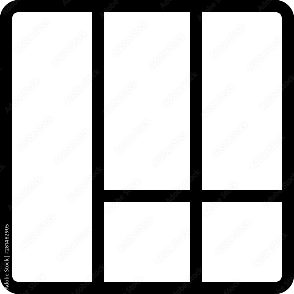 Left sidebar list gird having vertical column Left sidebar list gird having vertical column
