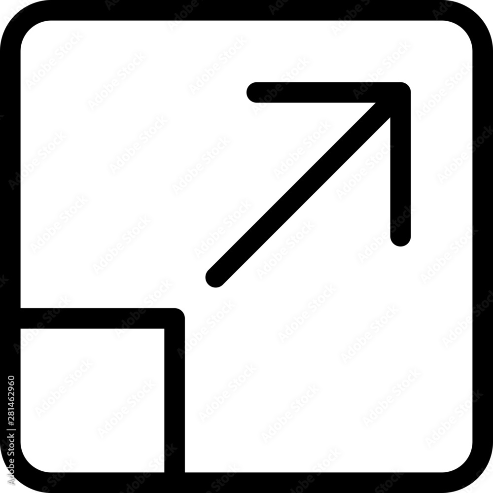 Maximize arrow interface navigation widen uncover enlarge Maximize arrow interface navigation widen uncover enlarge