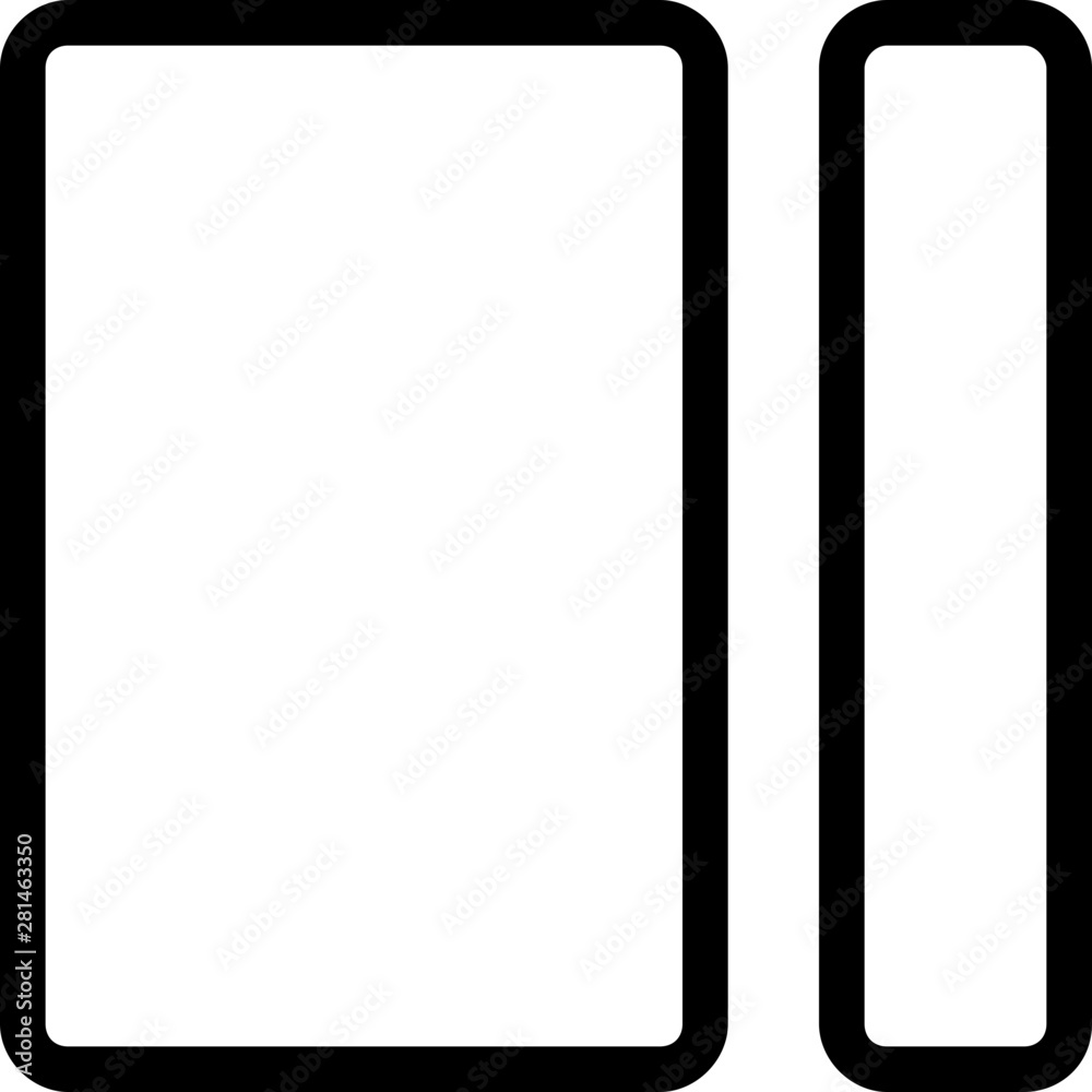 Right order grid bar strip section layout Right order grid bar strip section layout