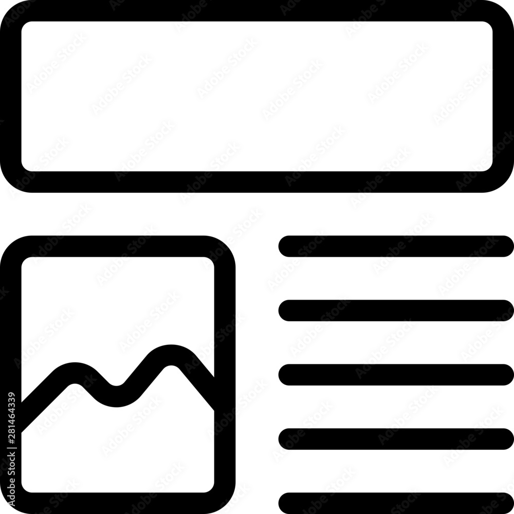 Online article with image reference at left and header