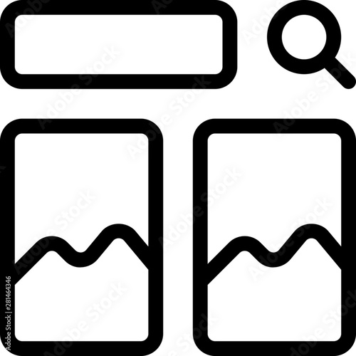 Image online compare search engine tool layout