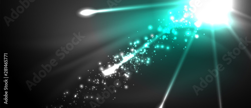 Colorful pyrotechnics show. Sky clouds. Black background. Festival celebration. Abstract fireworks dark sky night.
