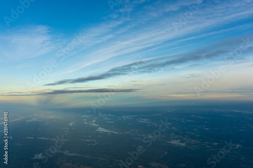 Viewed from an airplane window. © Svitlana
