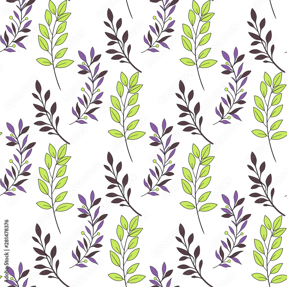 Texture with flowers and plants. Floral ornament. Original flowers pattern. Texture with flowers and plants. Floral ornament. Original flowers pattern.